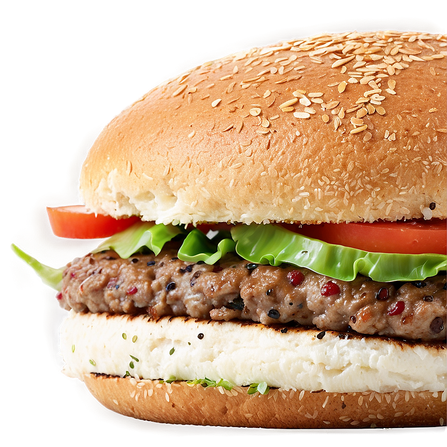 Sourdough Burger Png Lrc PNG image