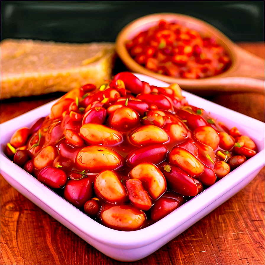 Southern Style Baked Beans Png Fxr PNG image