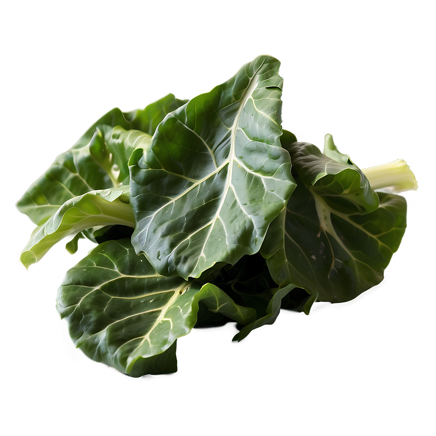 Southern Style Collard Greens Png Bxy77 PNG image