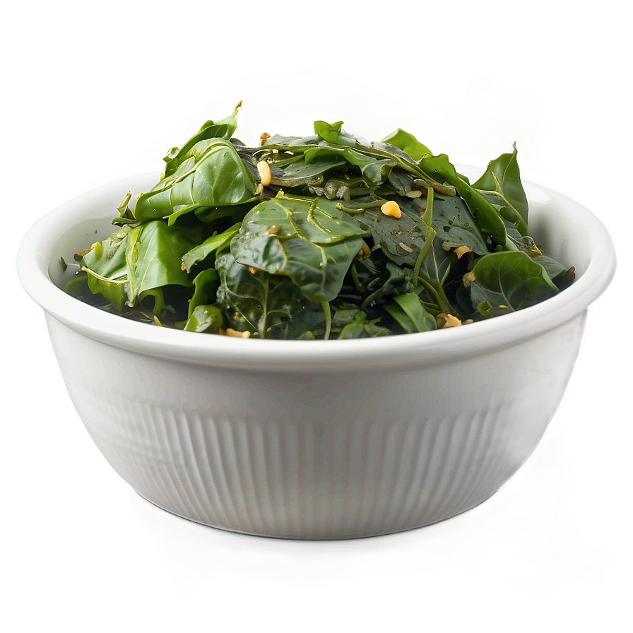 Southern Style Collard Greens Png Sin92 PNG image