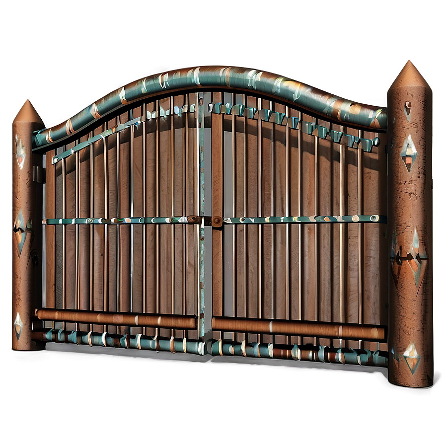 Southwestern Style Gate Png 19 PNG image