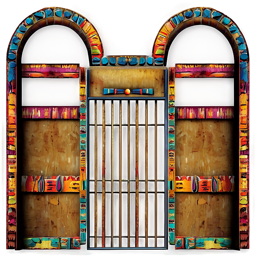 Southwestern Style Gate Png Rye PNG image
