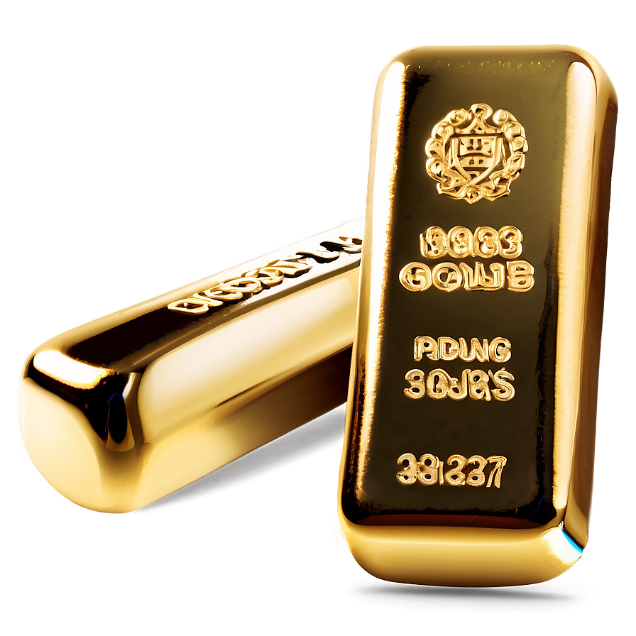 Sovereign Gold Ingot Png 06292024 PNG image