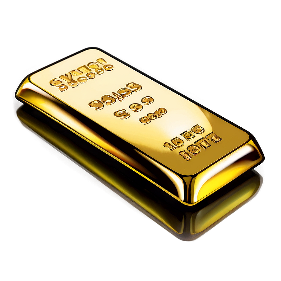 Sovereign Gold Ingot Png Etc11 PNG image