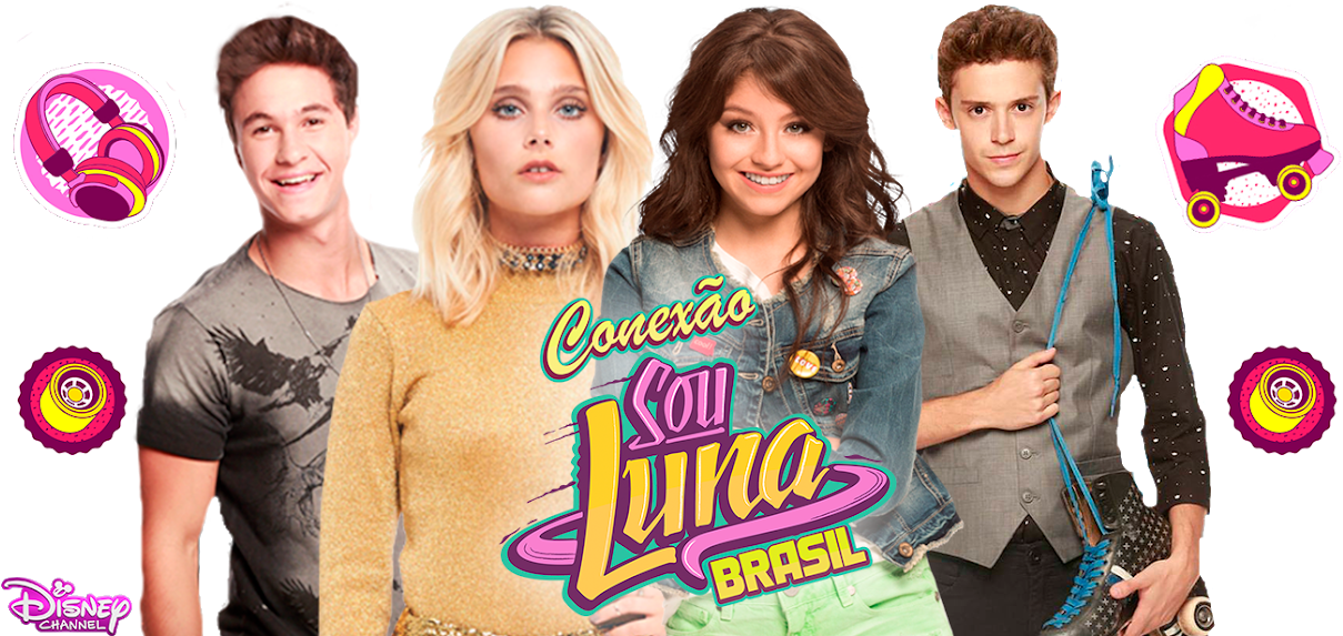 Soy Luna Brasil Promotional Banner PNG image