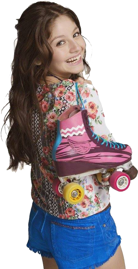 Soy Luna_ Character With Skates PNG image