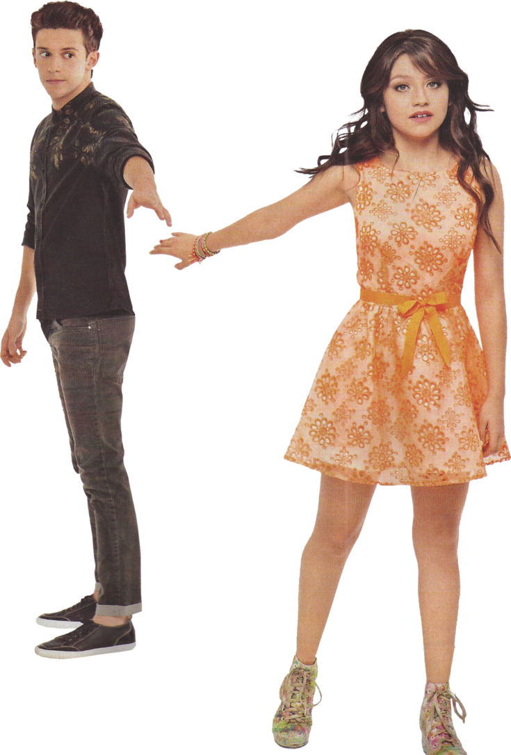 Soy Luna Characters Pose PNG image