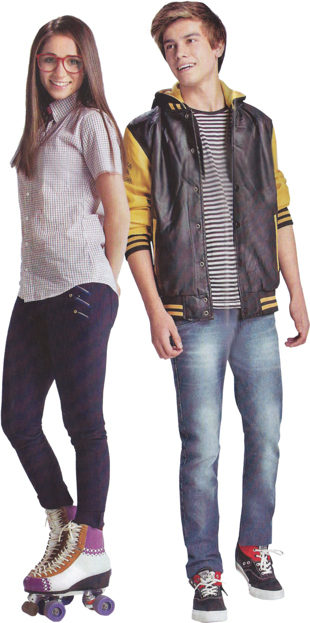 Soy Luna Characters Smiling PNG image