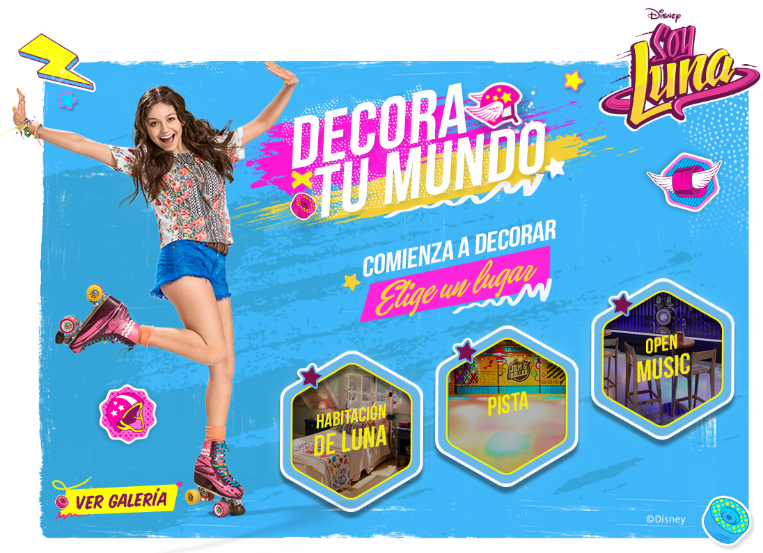 Soy Luna Decorate Your World Promotional Graphic PNG image