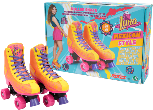 Soy Luna Mexican Style Roller Skates PNG image