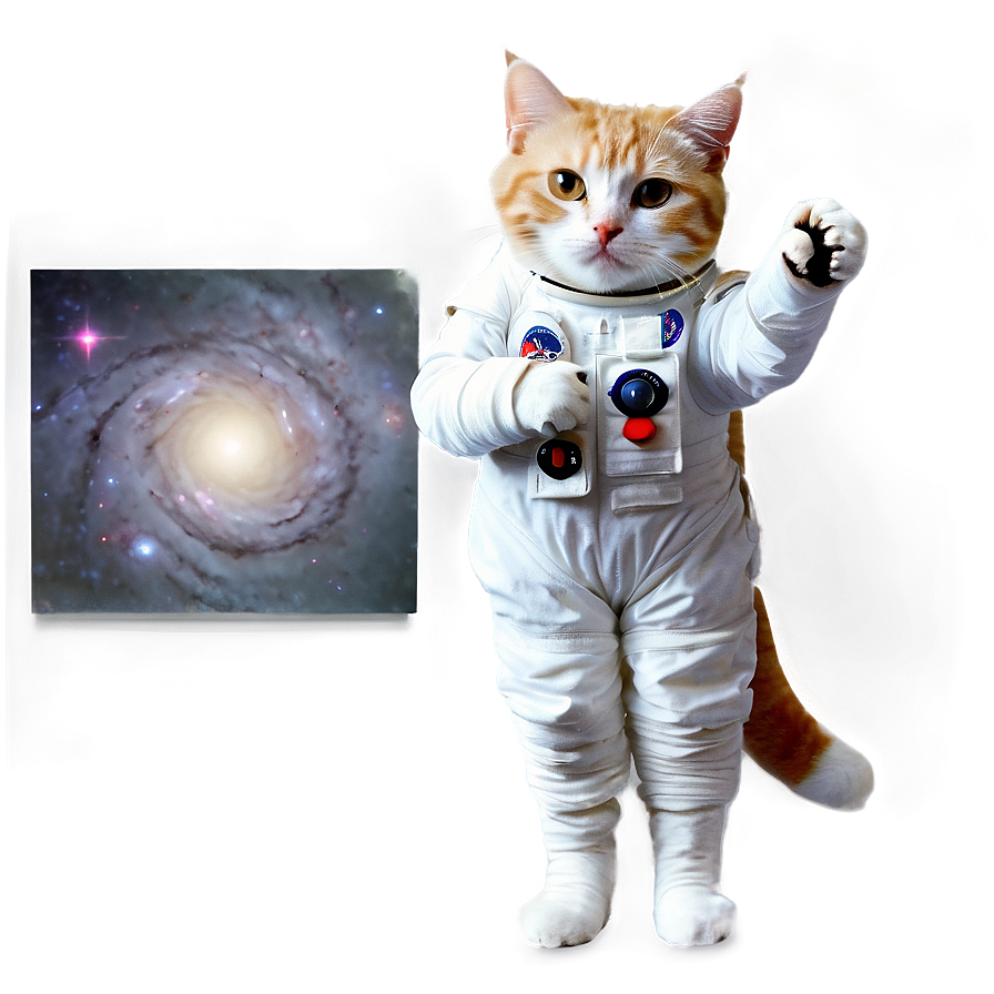 Space Cat Png Qrw15 PNG image