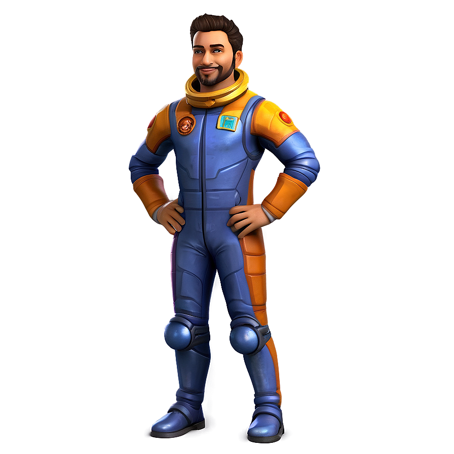 Space Explorer Character Png 05242024 PNG image