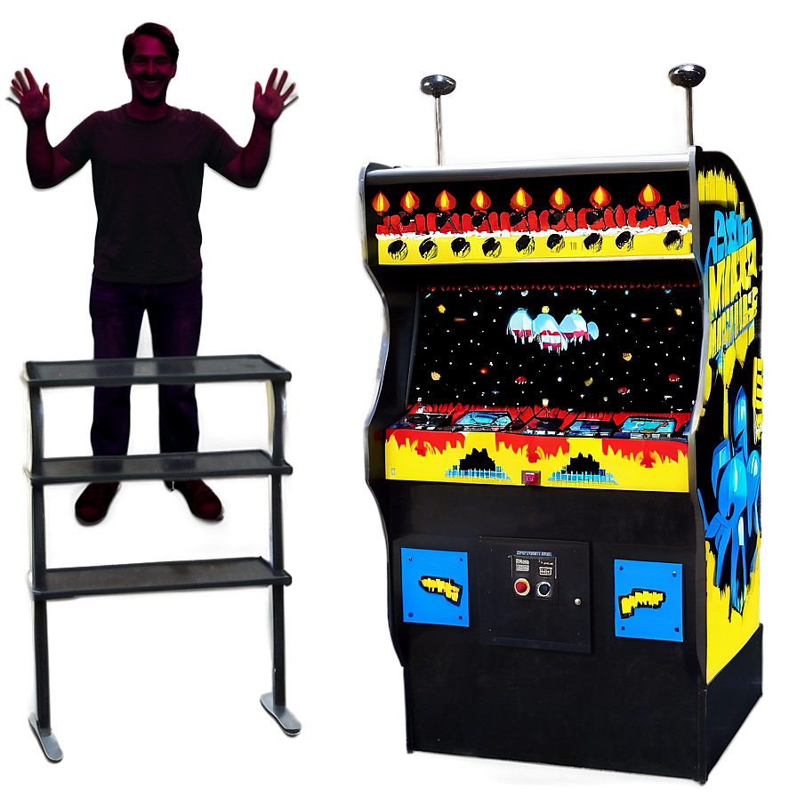 Space Invaders Arcade Game Png Tms81 PNG image