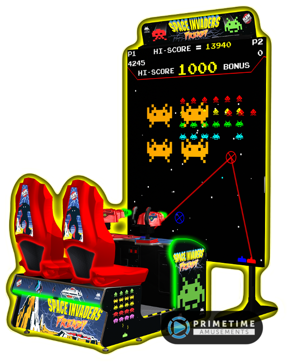 Space Invaders Arcade Machine PNG image