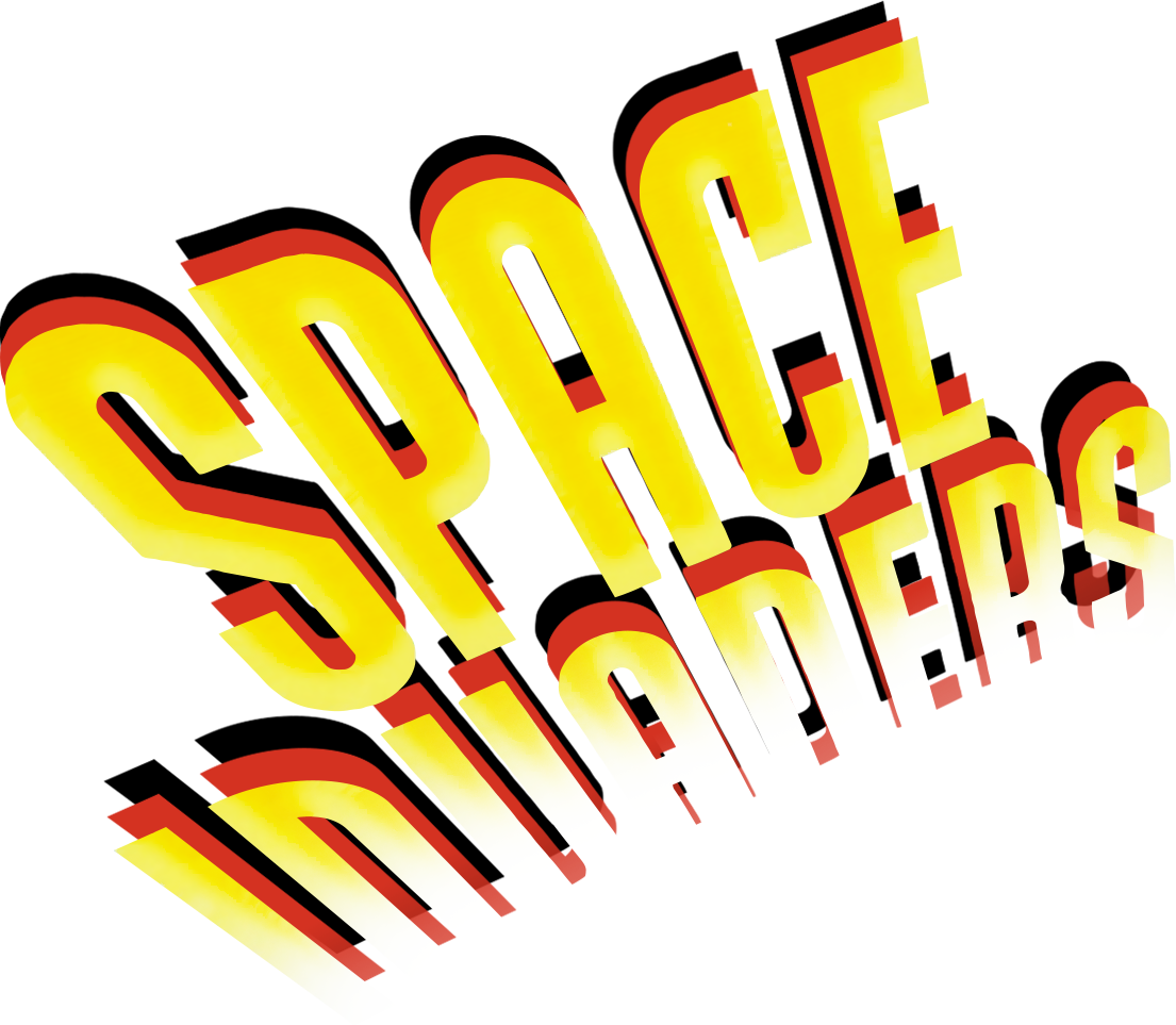 Space Invaders Logo PNG image