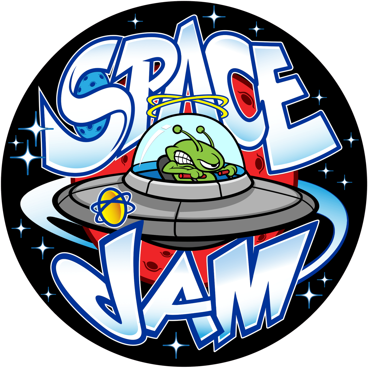 Space_ Jam_ Logo_with_ Alien_ Character PNG image