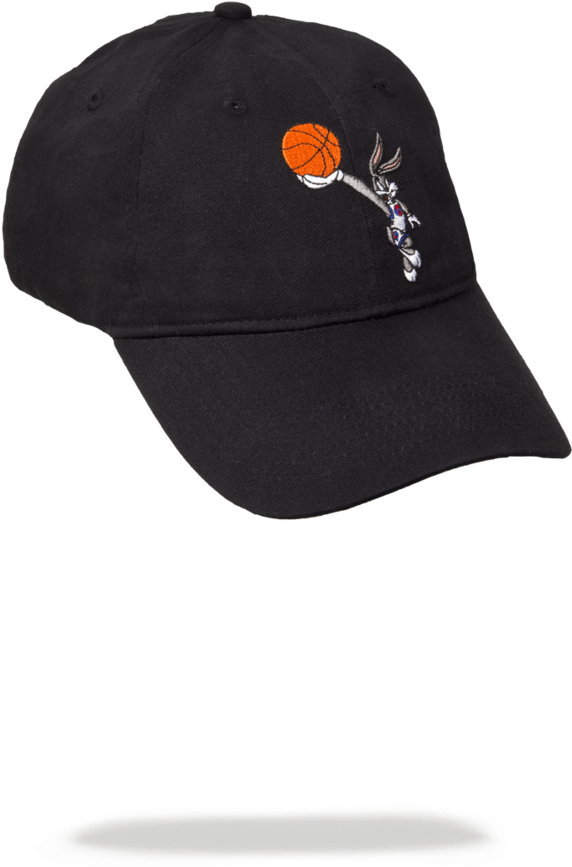 Space Jam Themed Baseball Cap PNG image