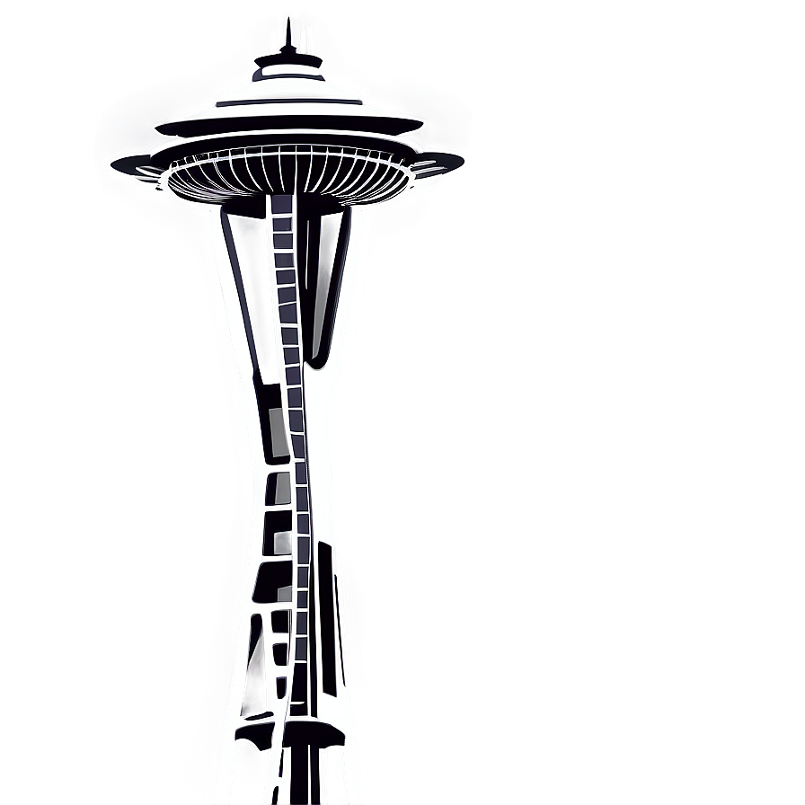 Space Needle Drawing Png 26 PNG image