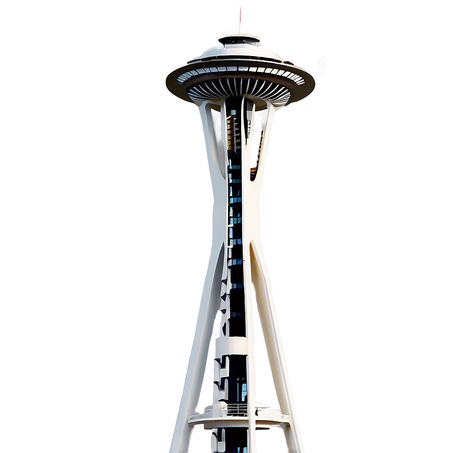 Space Needle Tower Png Leu42 PNG image