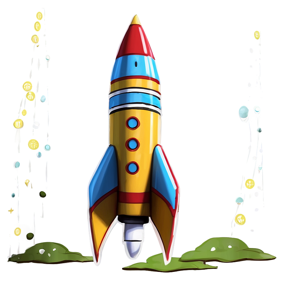 Space Rocket Oh The Places You'll Go Png Qnl78 PNG image