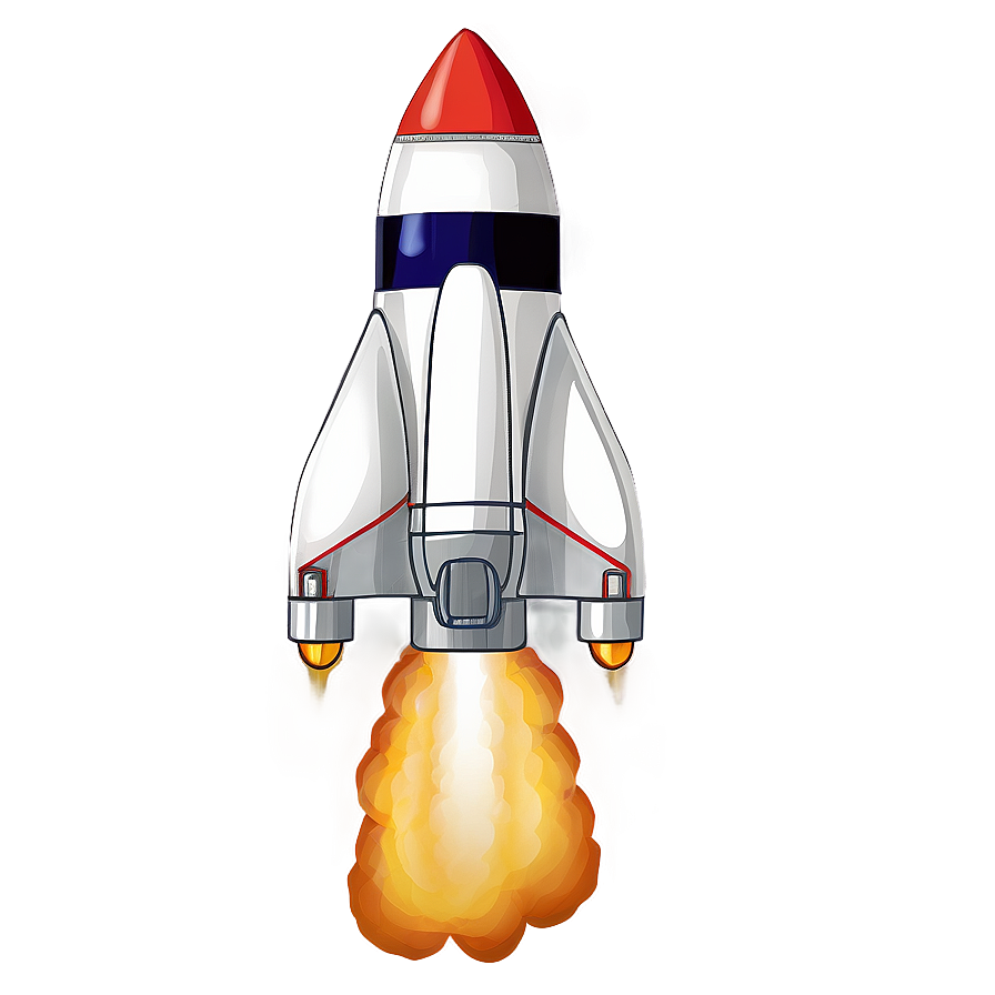 Space Rocket Png 05032024 PNG image