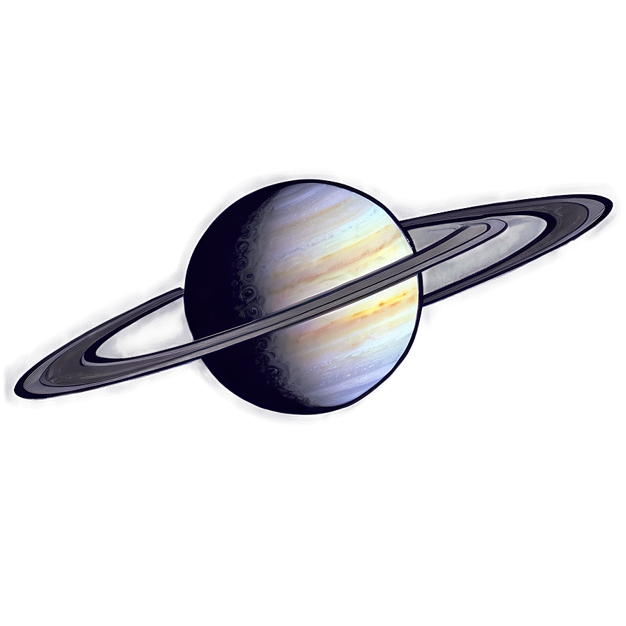 Space Saturn Graphic Png Hia PNG image