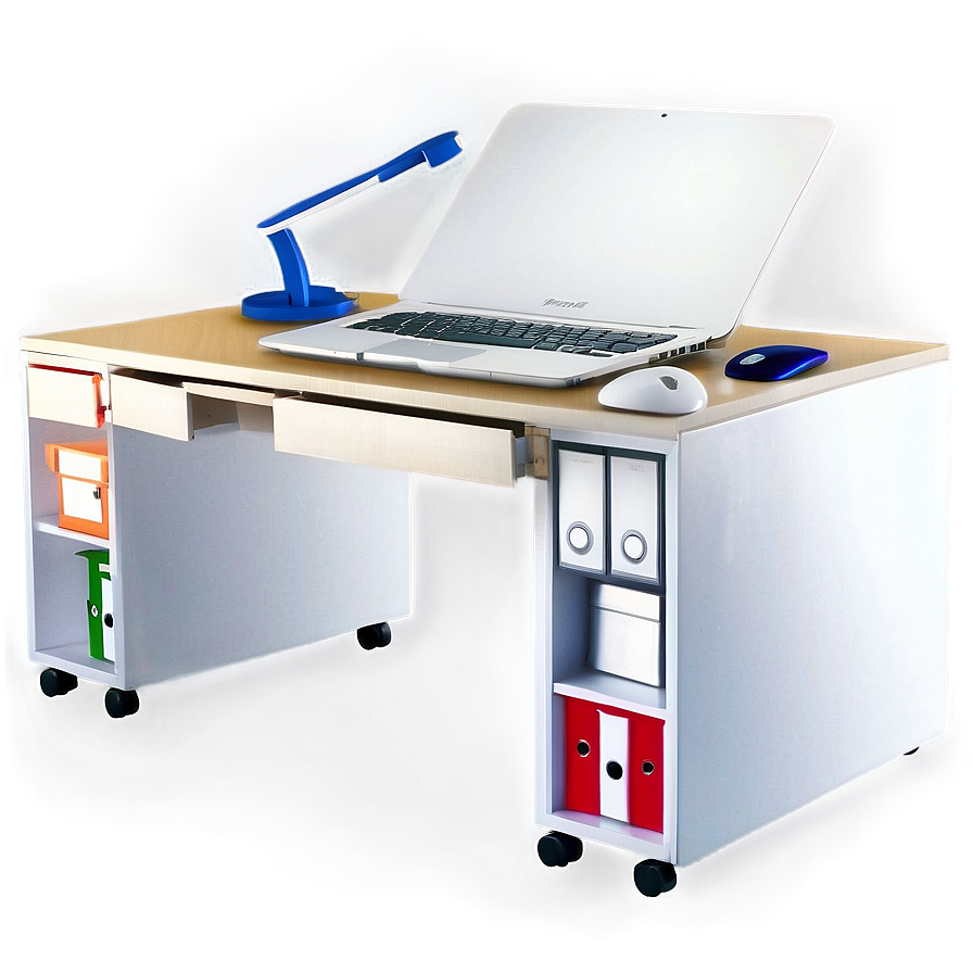 Space Saving Office Desk Png Tny PNG image