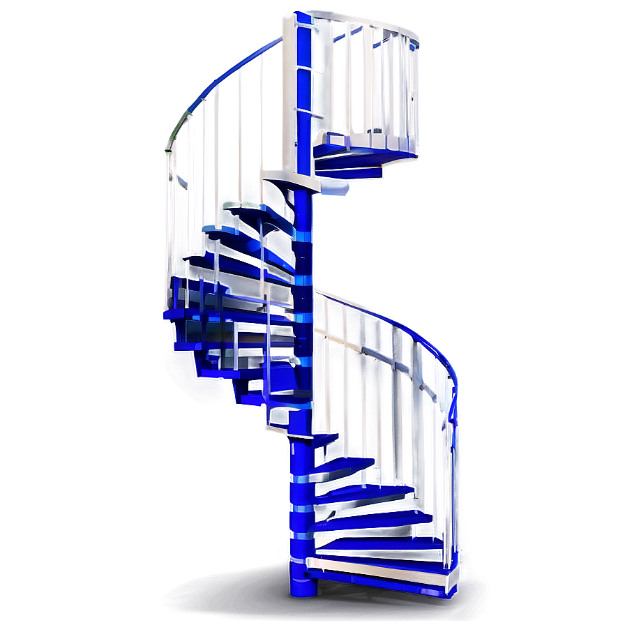 Space Saving Spiral Staircase Png 06242024 PNG image