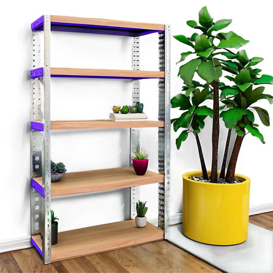 Space-saving Wall Shelf Png 06282024 PNG image