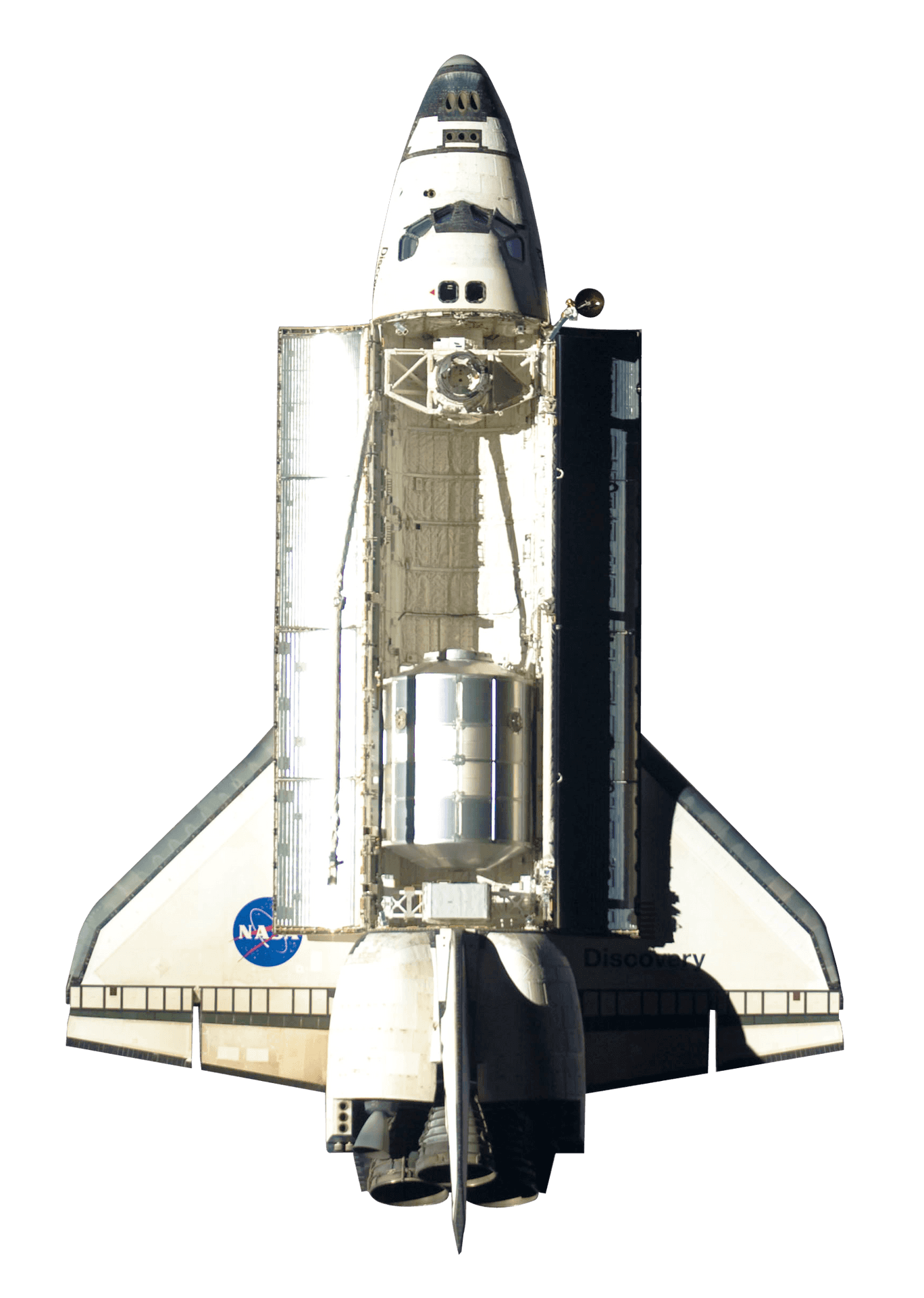 Space_ Shuttle_ Discovery_ Isolated PNG image