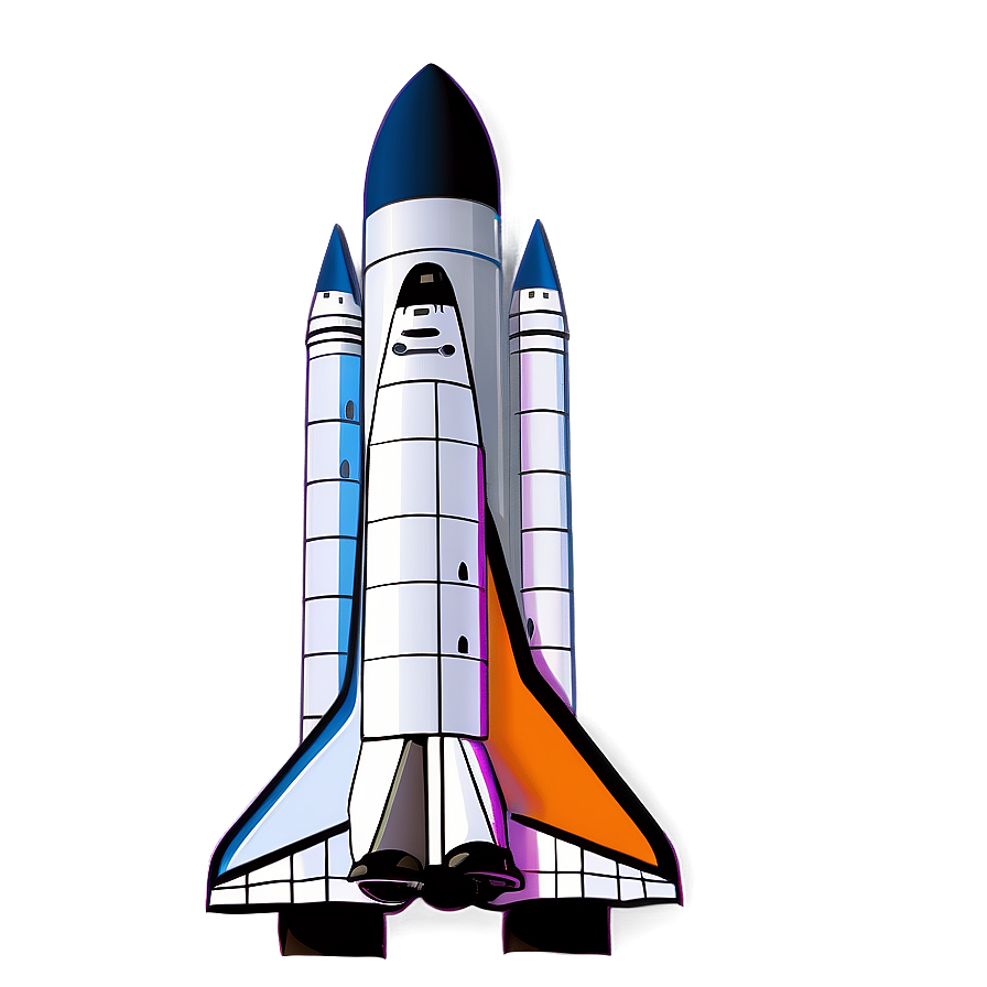 Space Shuttle Rocket Clipart Png Uvf8 PNG image