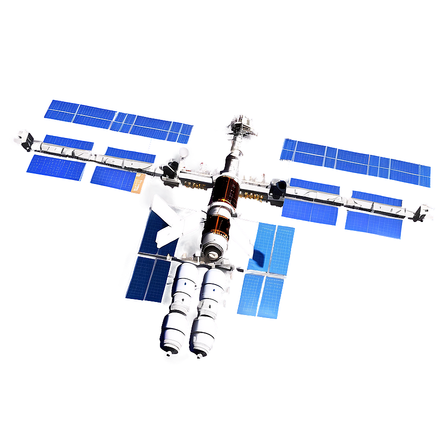 Space Station With Satellites Png 26 PNG image