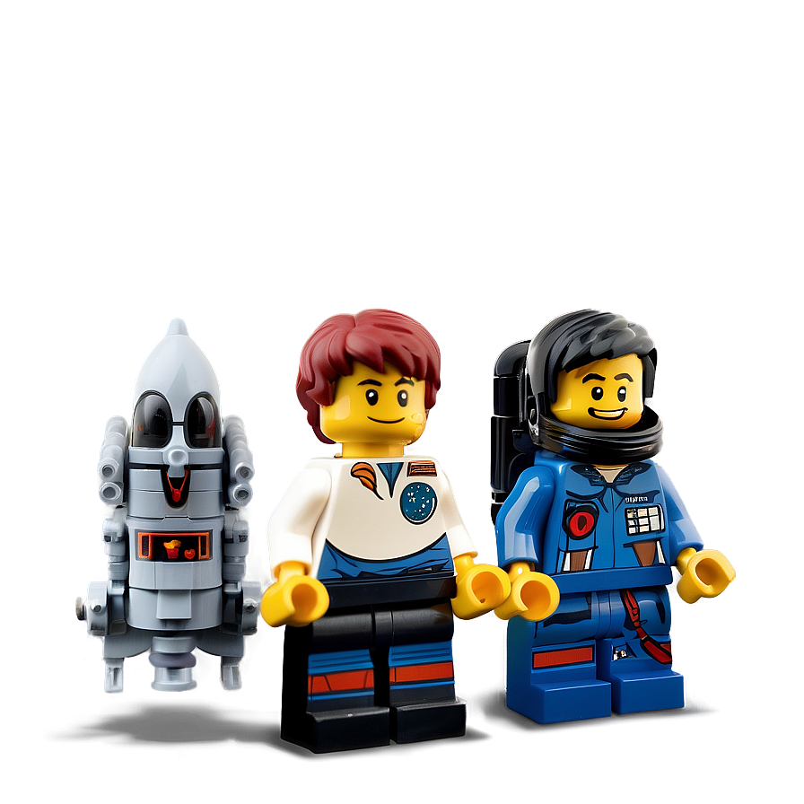 Space Theme Lego Minifigures Png 06262024 PNG image