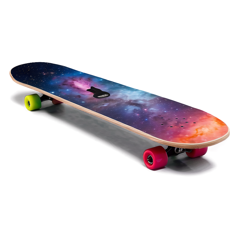 Space Theme Skateboard Deck Layout Png Fvq PNG image