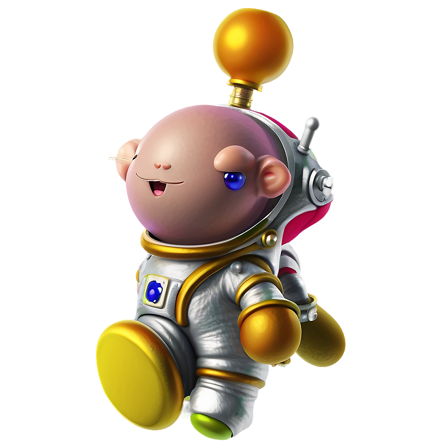 Spacesuit Olimar Illustration Png 06242024 PNG image