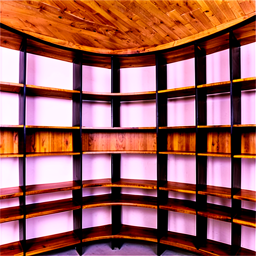 Spacious Empty Bookshelf Png Wpj13 PNG image