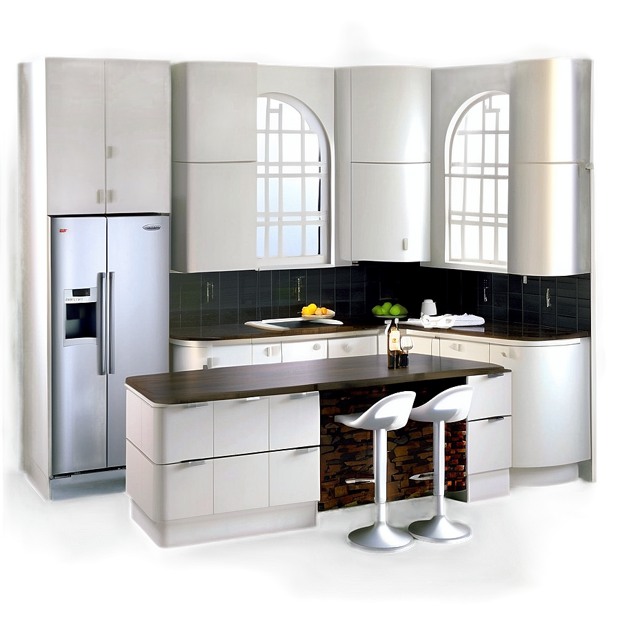 Spacious Kitchen Layout Png 44 PNG image