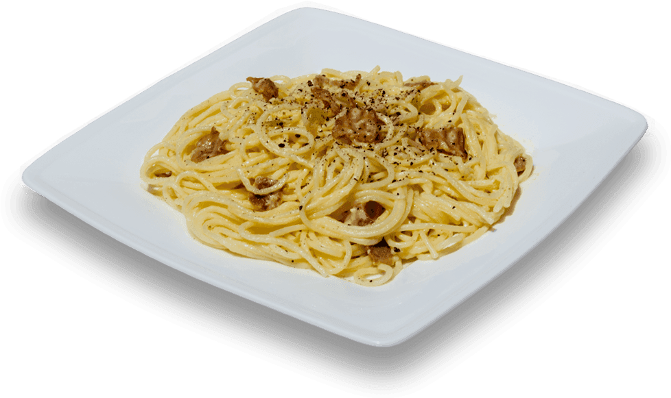 Spaghetti Carbonara Dish PNG image