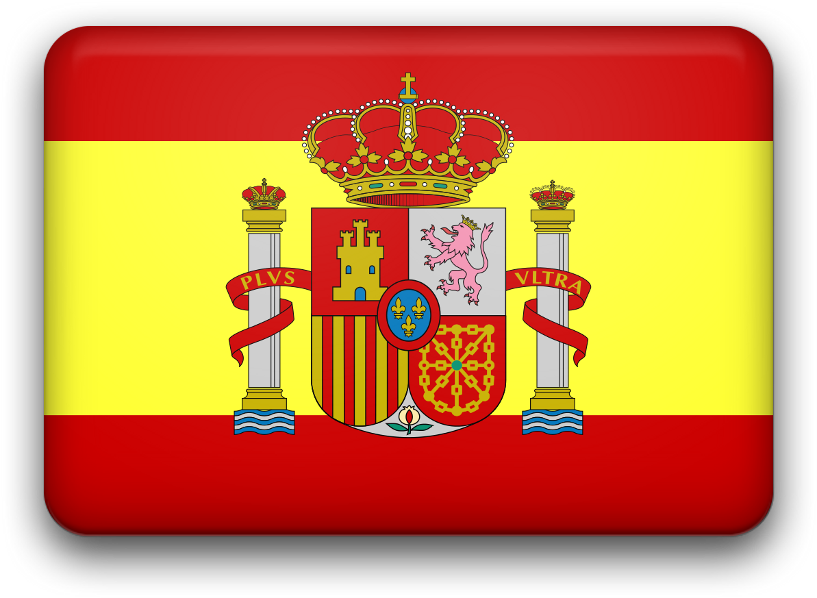 Spain National Flag Design PNG image