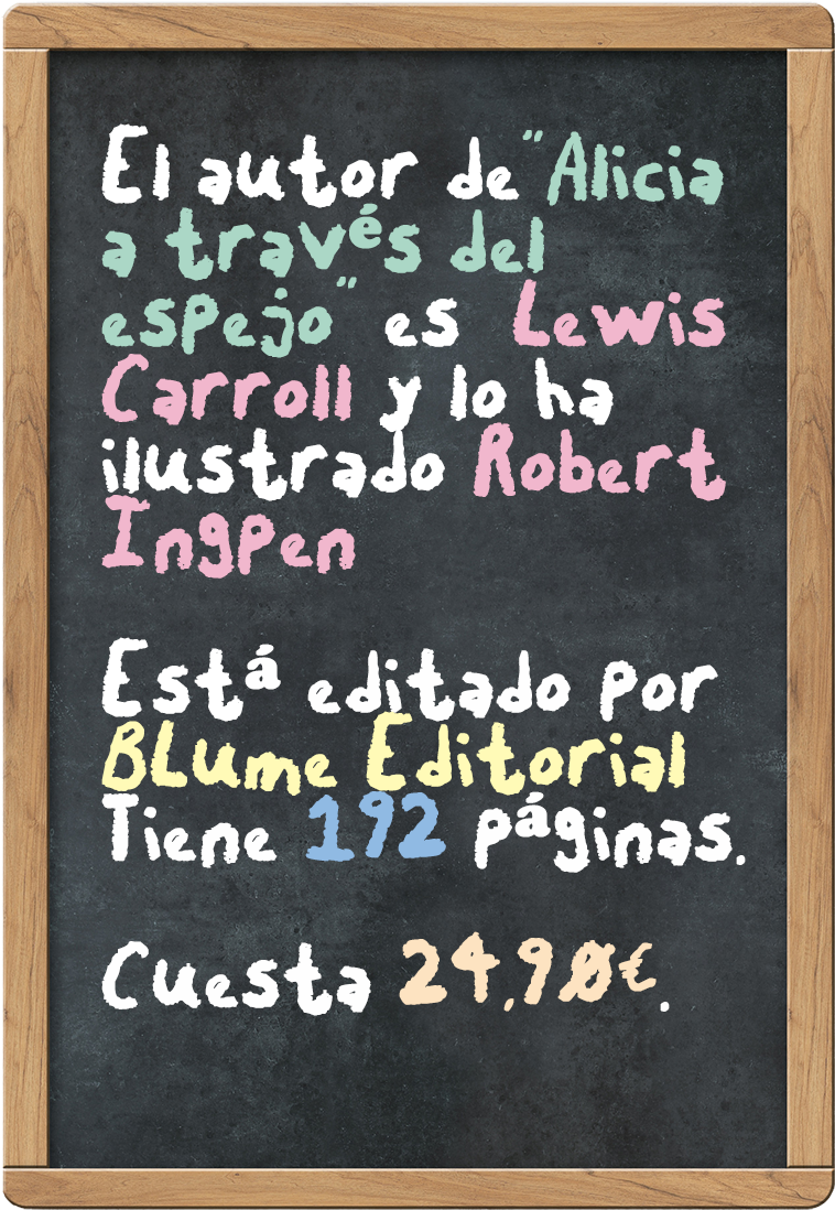 Spanish Blackboard Book Details PNG image