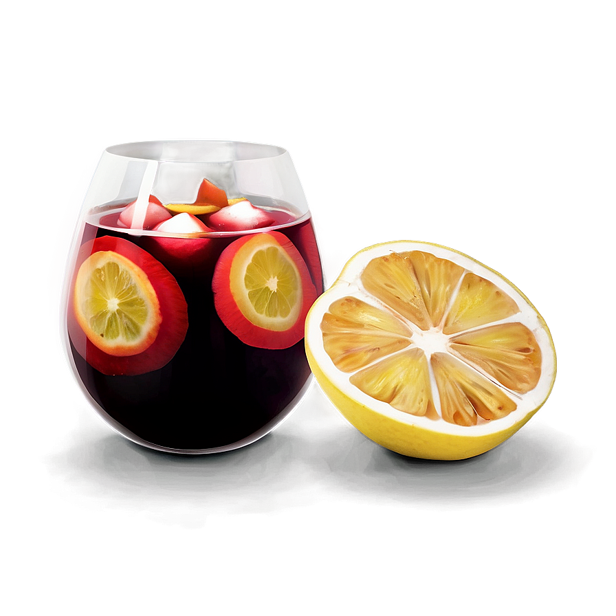 Spanish Sangria Png Wbw PNG image