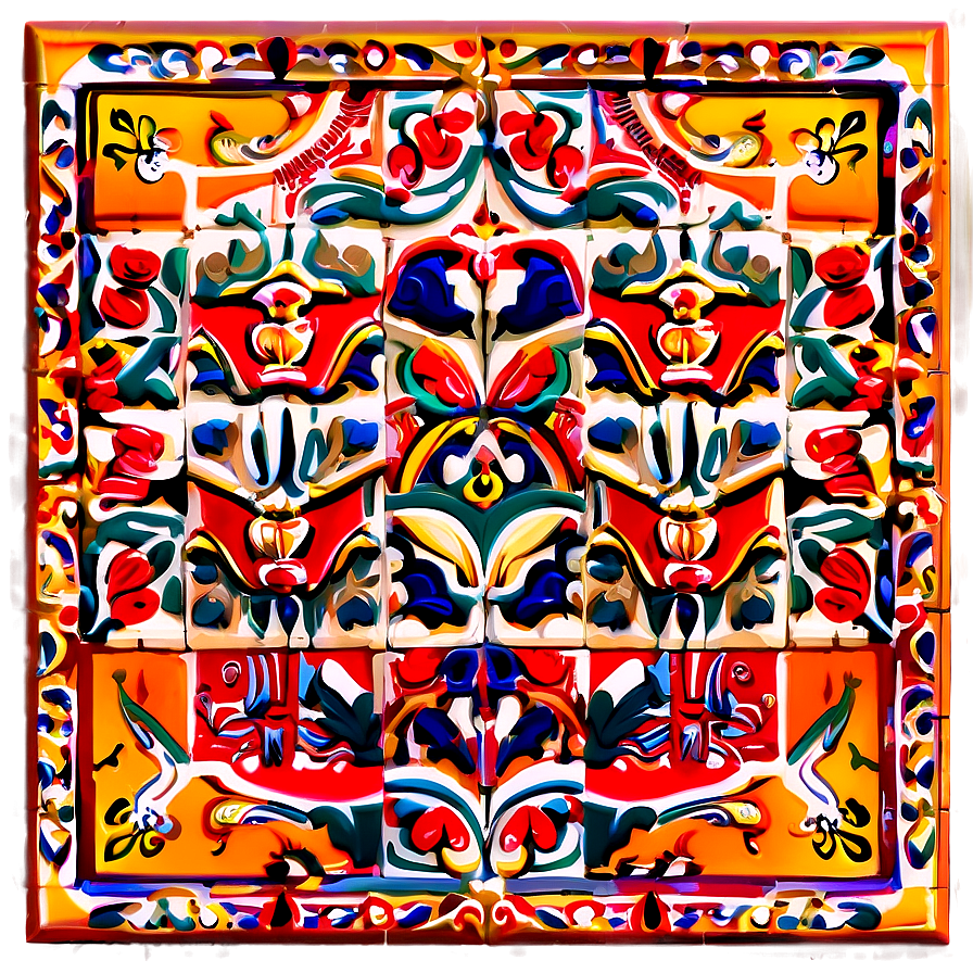 Spanish Tile Floor Png 30 PNG image