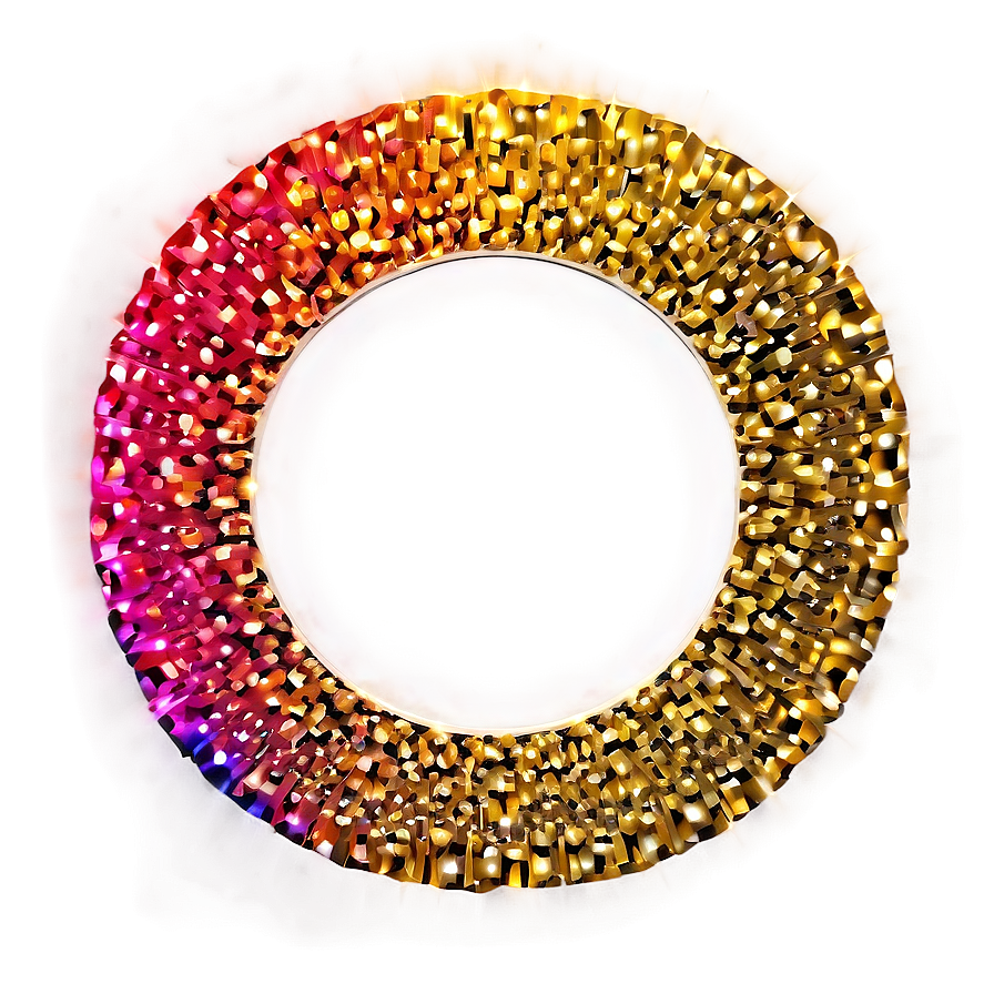 Sparkle Circle Frame Png Fbl PNG image