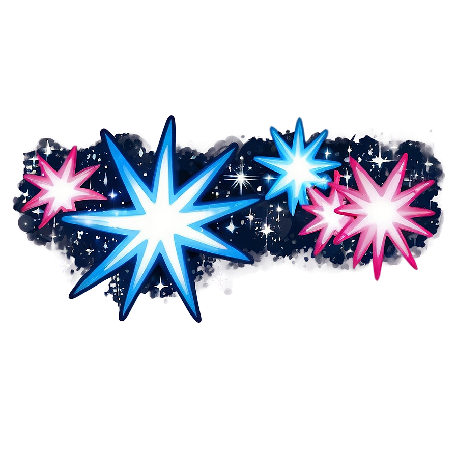 Sparkle Star Border Png 06212024 PNG image