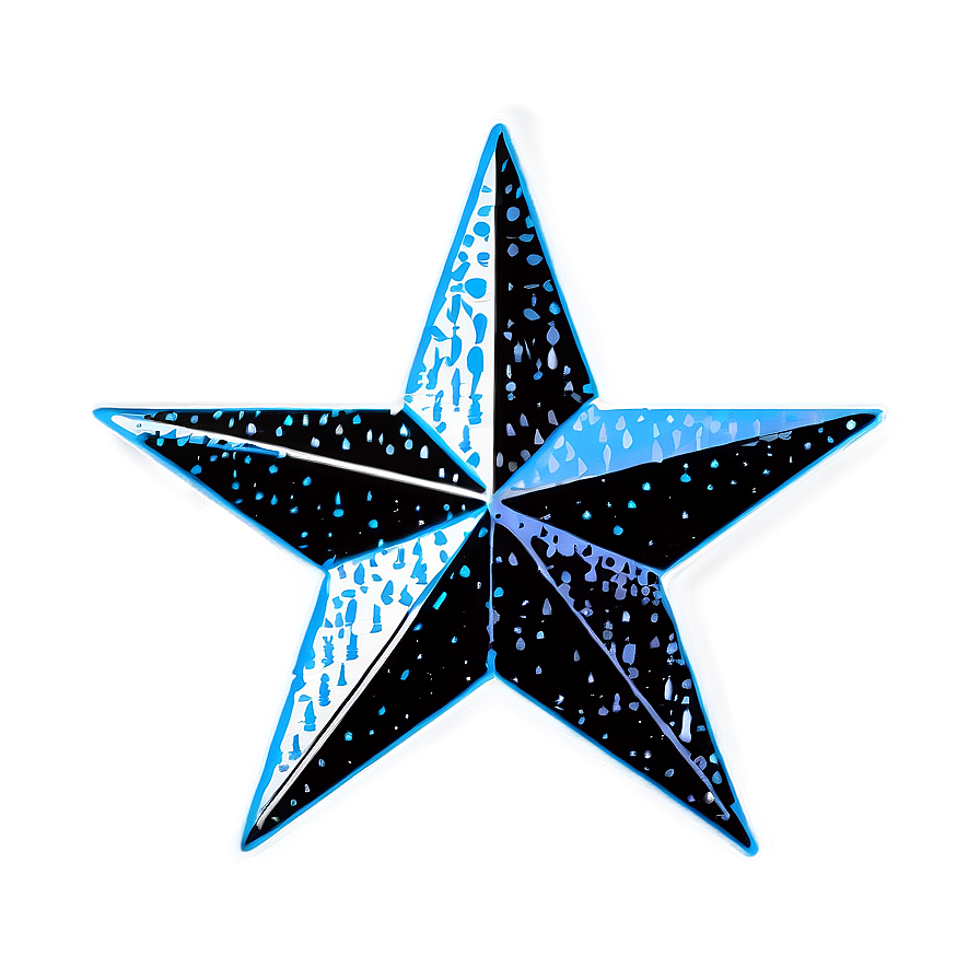 Sparkle Star Graphic Png 06212024 PNG image