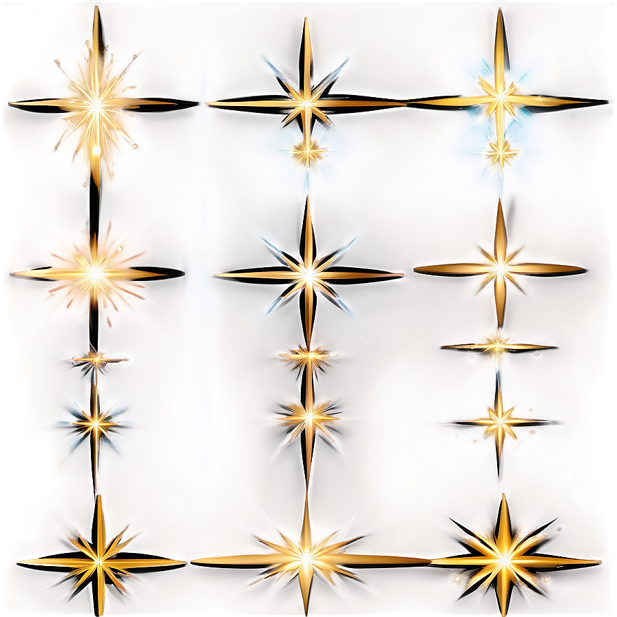 Sparkle Stars For Design Png Iwk48 PNG image