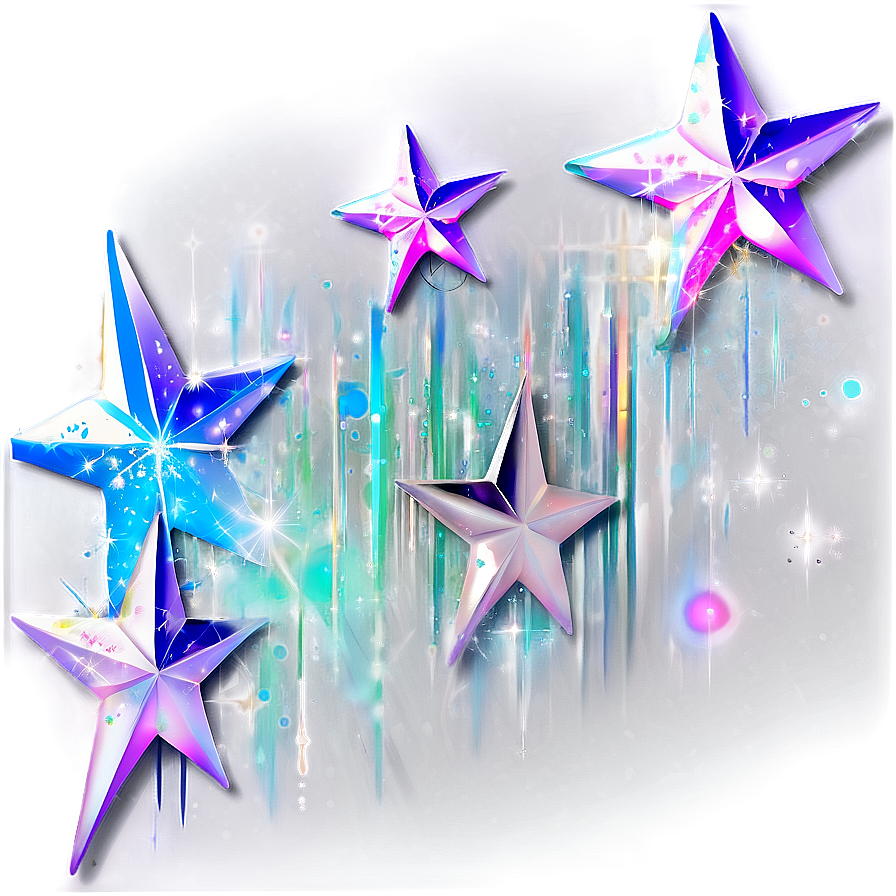 Sparkle Stars Overlay Png 37 PNG image