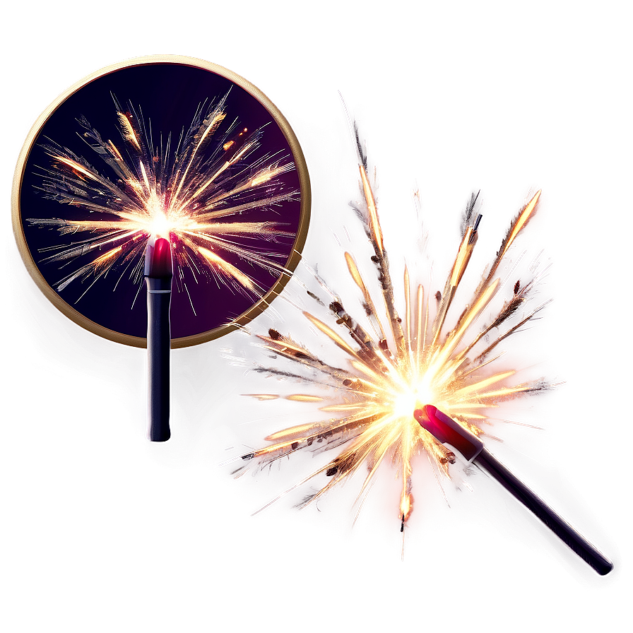 Sparklers Fire Glow Png 33 PNG image