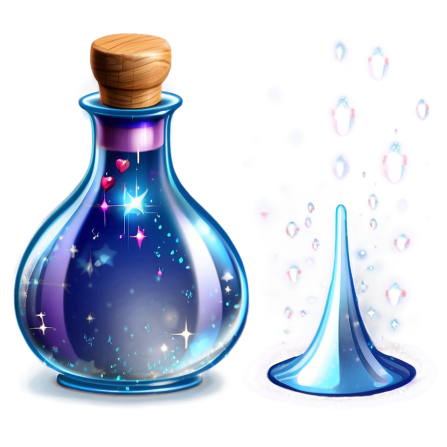 Sparkles Love Potion Png 06292024 PNG image