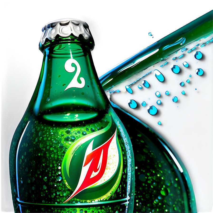 Sparkling 7 Up Beverage Png 06262024 PNG image